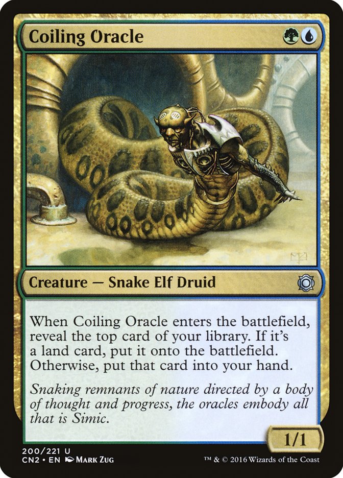 Coiling Oracle [Conspiracy: Take the Crown] | Gear Gaming Bentonville