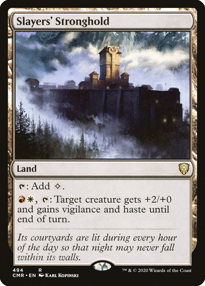Slayers' Stronghold [Commander Legends] | Gear Gaming Bentonville