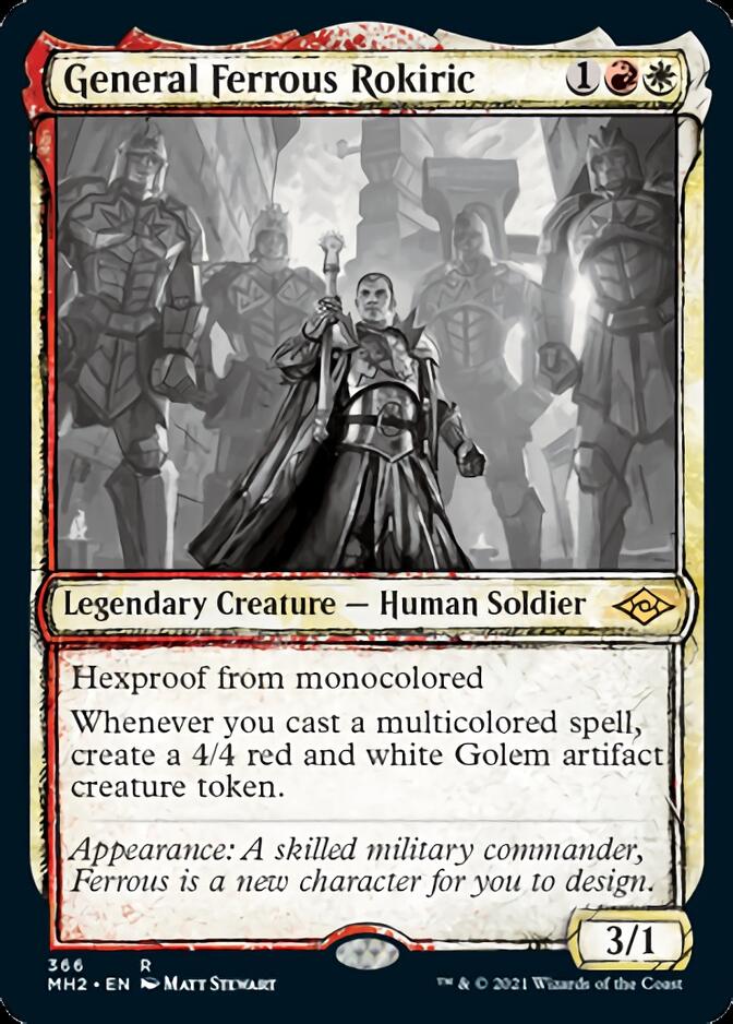 General Ferrous Rokiric (Sketch) [Modern Horizons 2] | Gear Gaming Bentonville