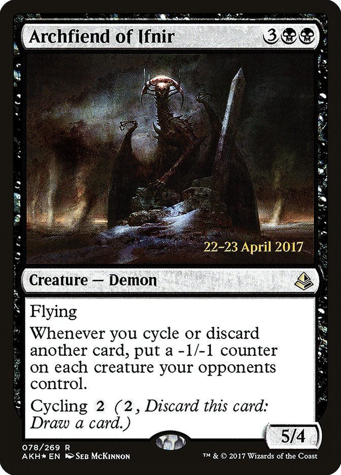 Archfiend of Ifnir [Amonkhet Prerelease Promos] | Gear Gaming Bentonville