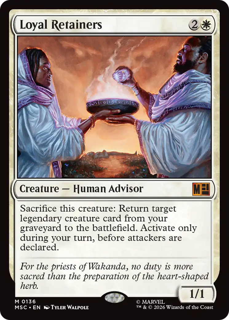 Loyal Retainers (Surge Foil) [Marvel Super Heroes Commander] | Gear Gaming Bentonville