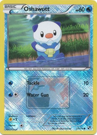 Oshawott (27/114) (League Promo) [Black & White: Base Set] | Gear Gaming Bentonville