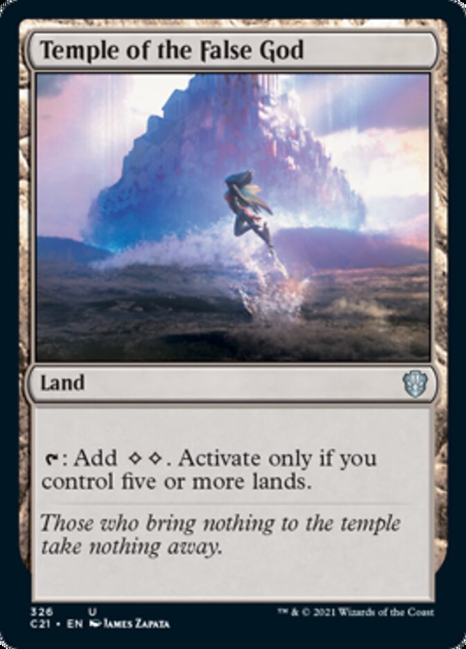 Temple of the False God [Commander 2021] | Gear Gaming Bentonville