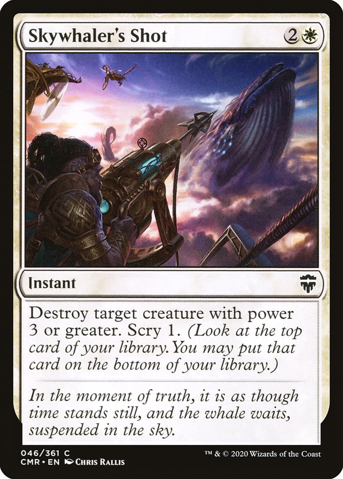 Skywhaler's Shot [Commander Legends] | Gear Gaming Bentonville