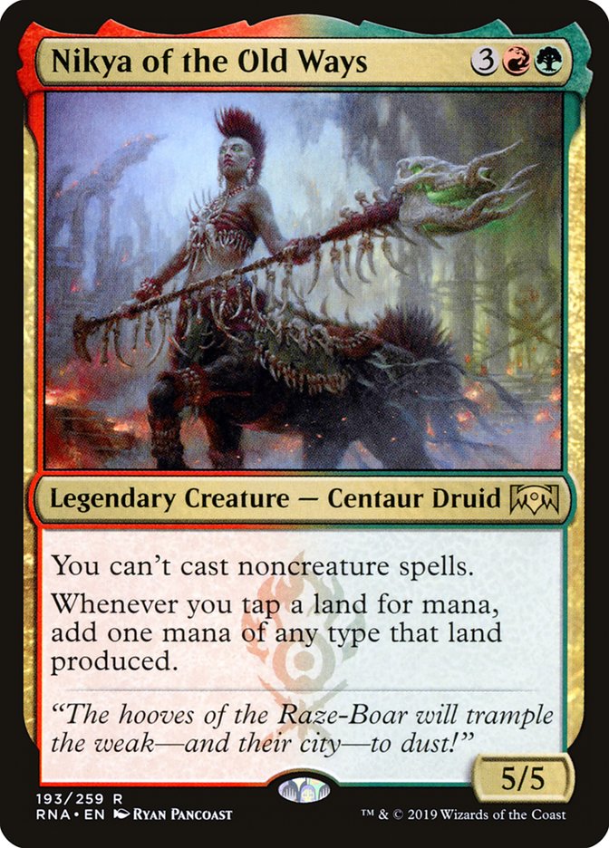 Nikya of the Old Ways [Ravnica Allegiance] | Gear Gaming Bentonville
