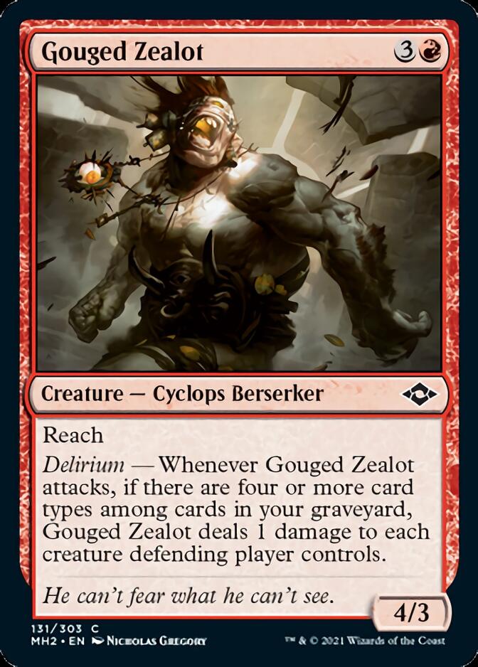 Gouged Zealot [Modern Horizons 2] | Gear Gaming Bentonville