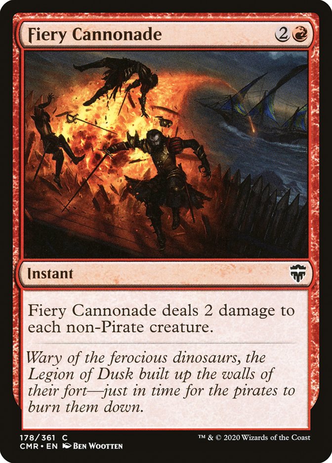 Fiery Cannonade [Commander Legends] | Gear Gaming Bentonville
