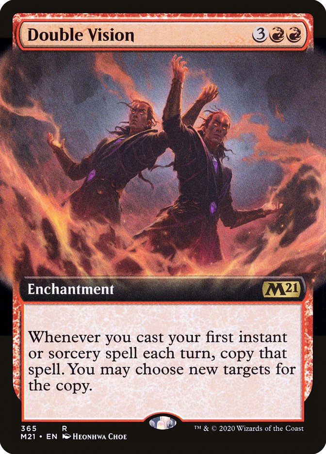 Double Vision (Extended Art) [Core Set 2021] | Gear Gaming Bentonville