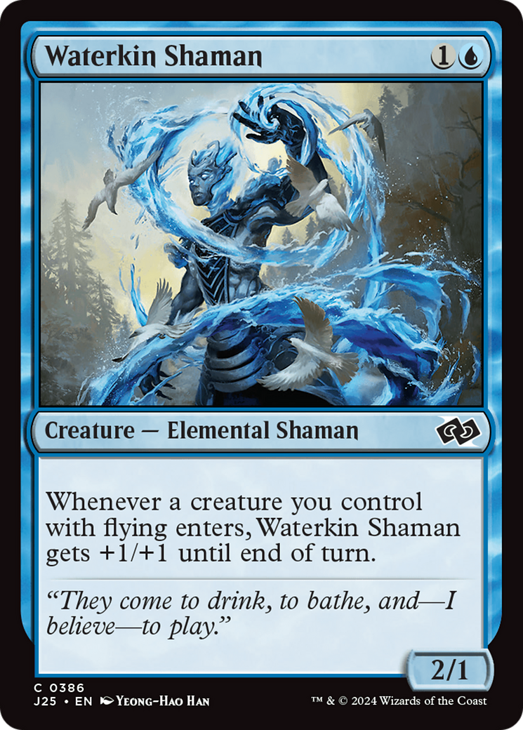 Waterkin Shaman [Foundations Jumpstart] | Gear Gaming Bentonville