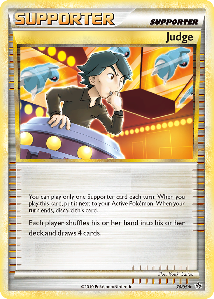 Judge (78/95) [HeartGold & SoulSilver: Unleashed] | Gear Gaming Bentonville