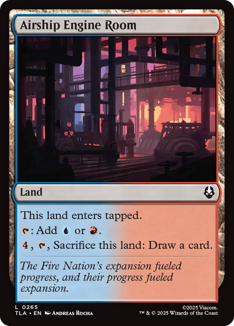 Airship Engine Room [Avatar: The Last Airbender] | Gear Gaming Bentonville