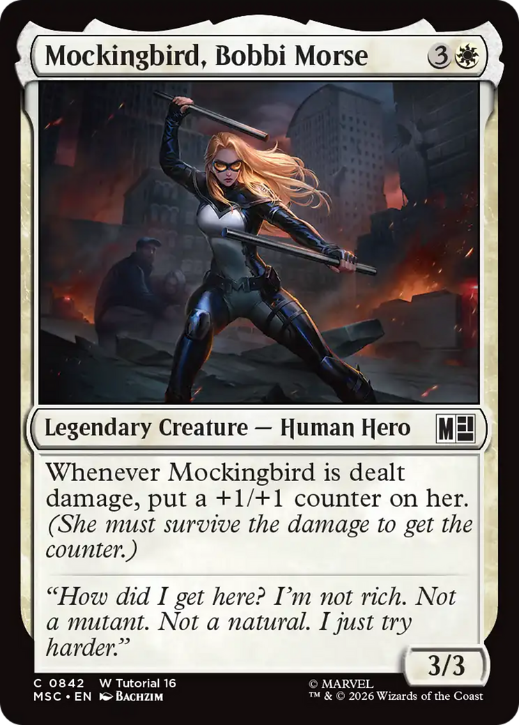 Mockingbird, Bobbi Morse (0842) [Marvel Super Heroes Commander] | Gear Gaming Bentonville