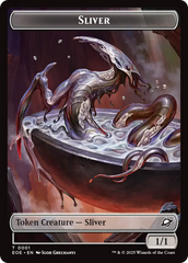 Robot // Sliver Double-Sided Token [Edge of Eternities Tokens] | Gear Gaming Bentonville