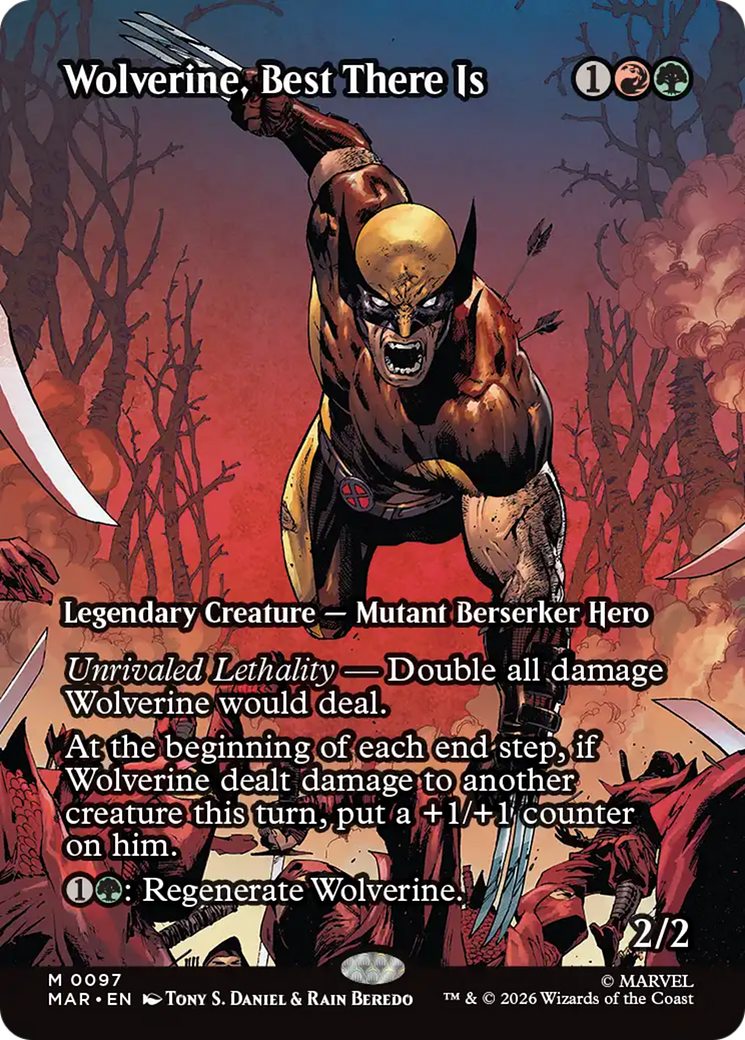 Wolverine, Best There Is (Borderless) [Marvel Universe: Eternal-Legal] | Gear Gaming Bentonville
