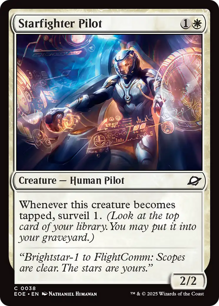 Starfighter Pilot [Edge of Eternities] | Gear Gaming Bentonville