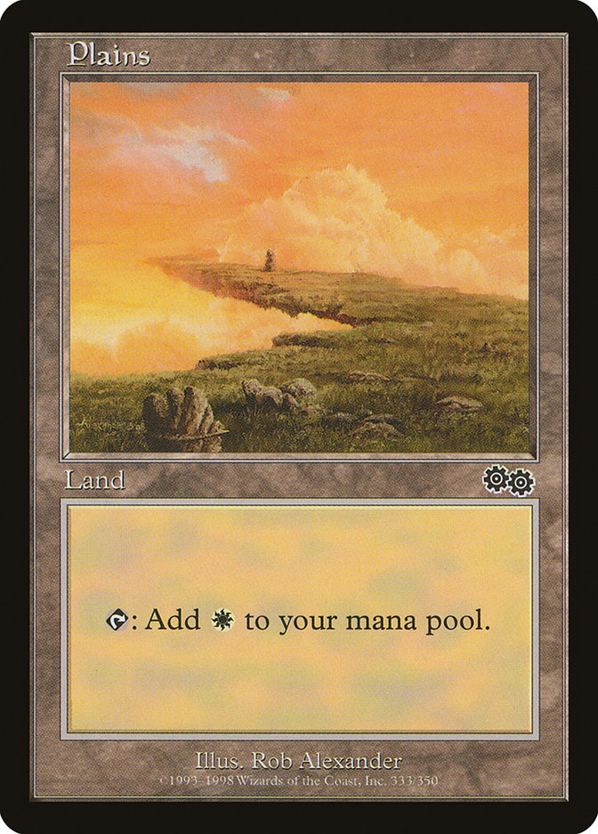 Plains (333) [Urza's Saga] | Gear Gaming Bentonville