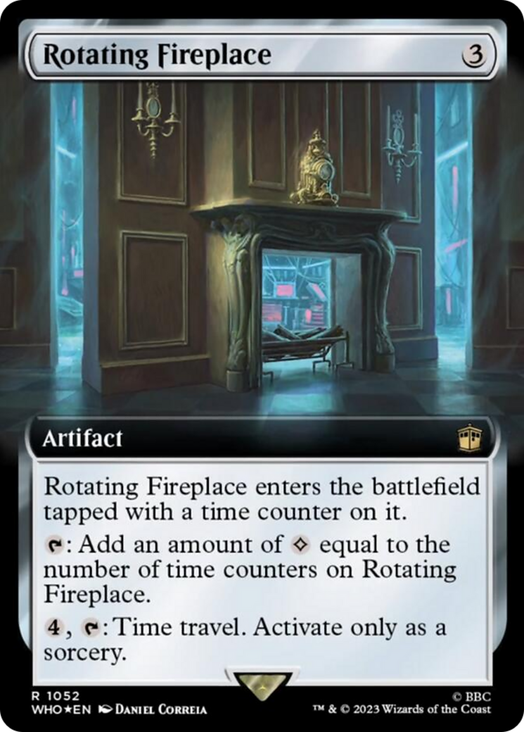 Rotating Fireplace (Extended Art) (Surge Foil) [Doctor Who] | Gear Gaming Bentonville