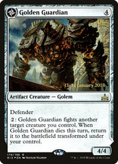 Golden Guardian // Gold-Forge Garrison [Rivals of Ixalan Prerelease Promos] | Gear Gaming Bentonville