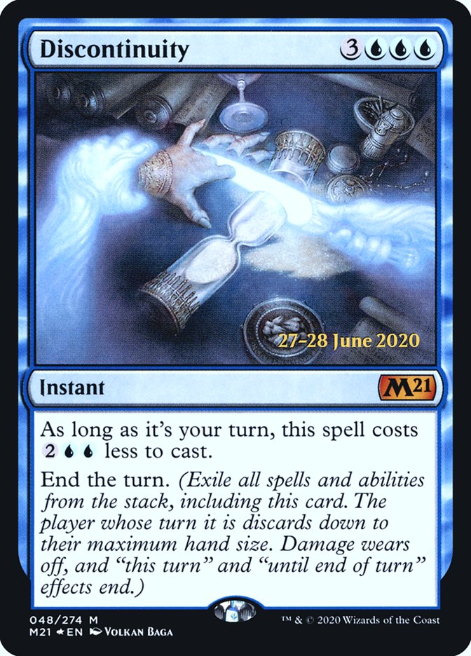 Discontinuity [Core Set 2021 Prerelease Promos] | Gear Gaming Bentonville