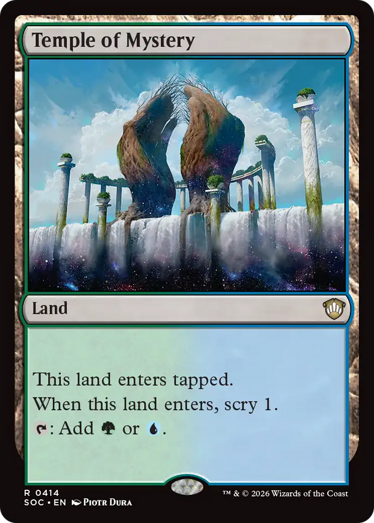 Temple of Mystery [Secrets of Strixhaven Commander] | Gear Gaming Bentonville