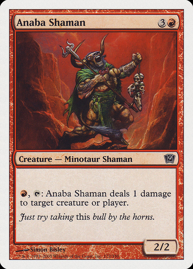 Anaba Shaman [Ninth Edition] | Gear Gaming Bentonville