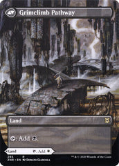 Brightclimb Pathway // Grimclimb Pathway (Borderless Alternate Art) [Zendikar Rising] | Gear Gaming Bentonville