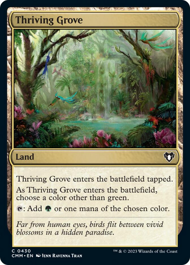 Thriving Grove [Commander Masters] | Gear Gaming Bentonville