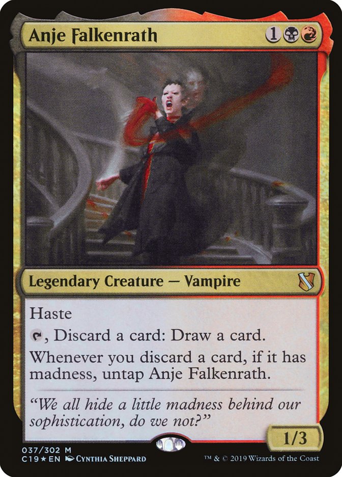 Anje Falkenrath [Commander 2019] | Gear Gaming Bentonville