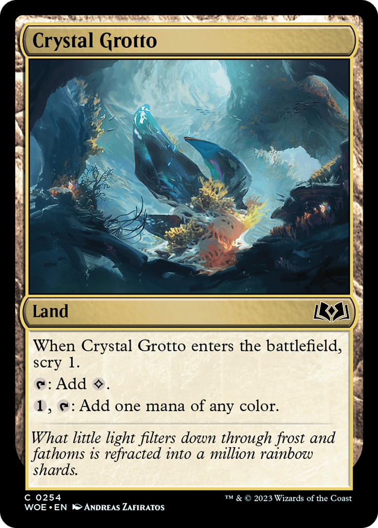 Crystal Grotto [Wilds of Eldraine] | Gear Gaming Bentonville