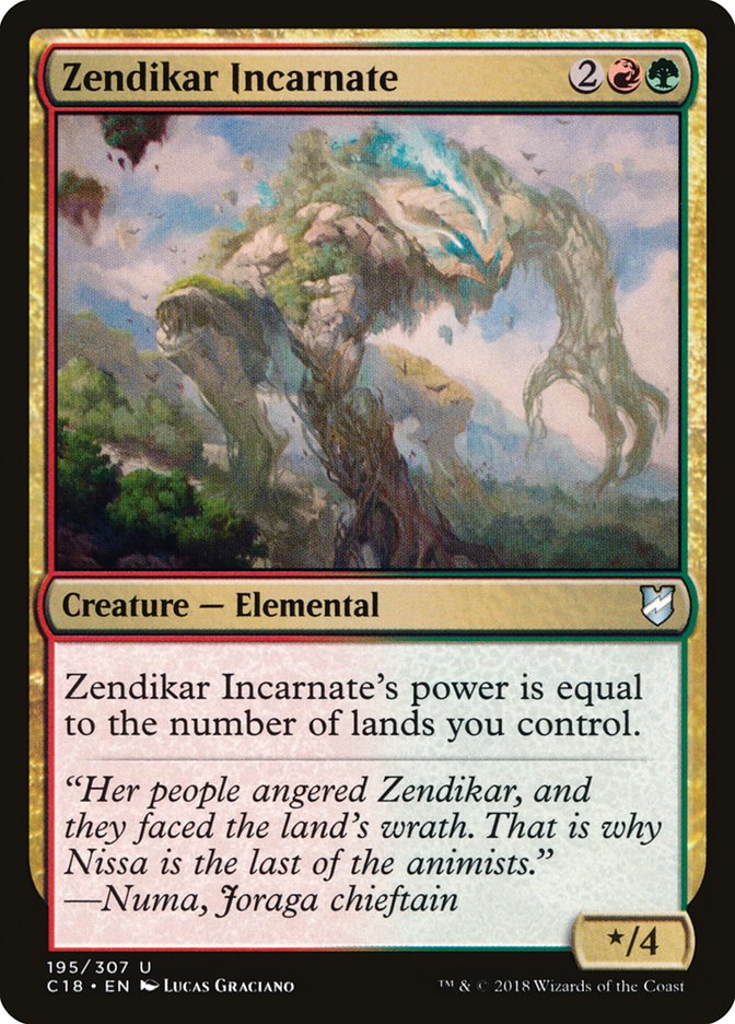 Zendikar Incarnate [Commander 2018] | Gear Gaming Bentonville