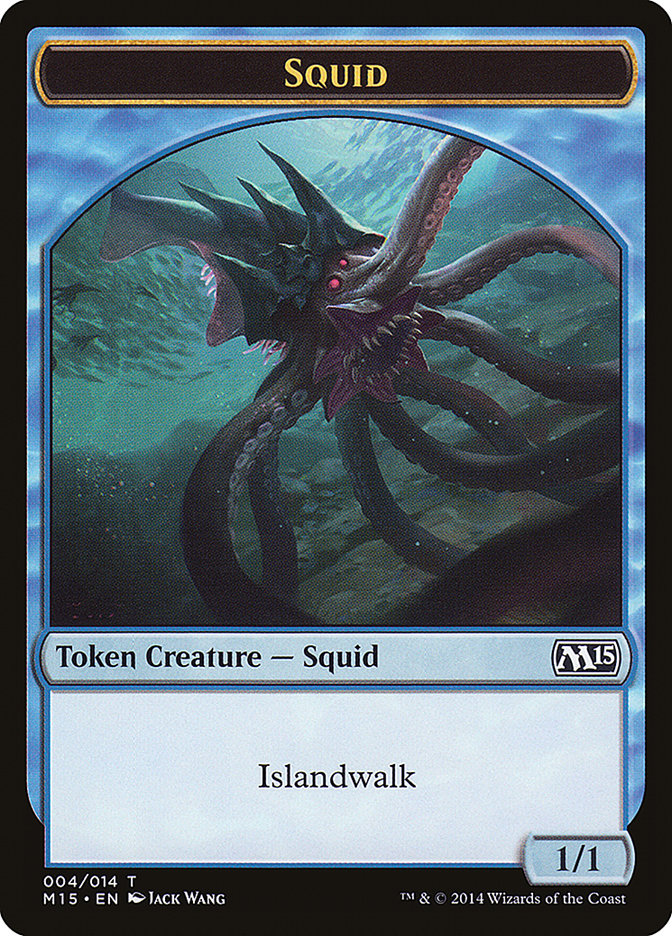 Squid Token [Magic 2015 Tokens] | Gear Gaming Bentonville