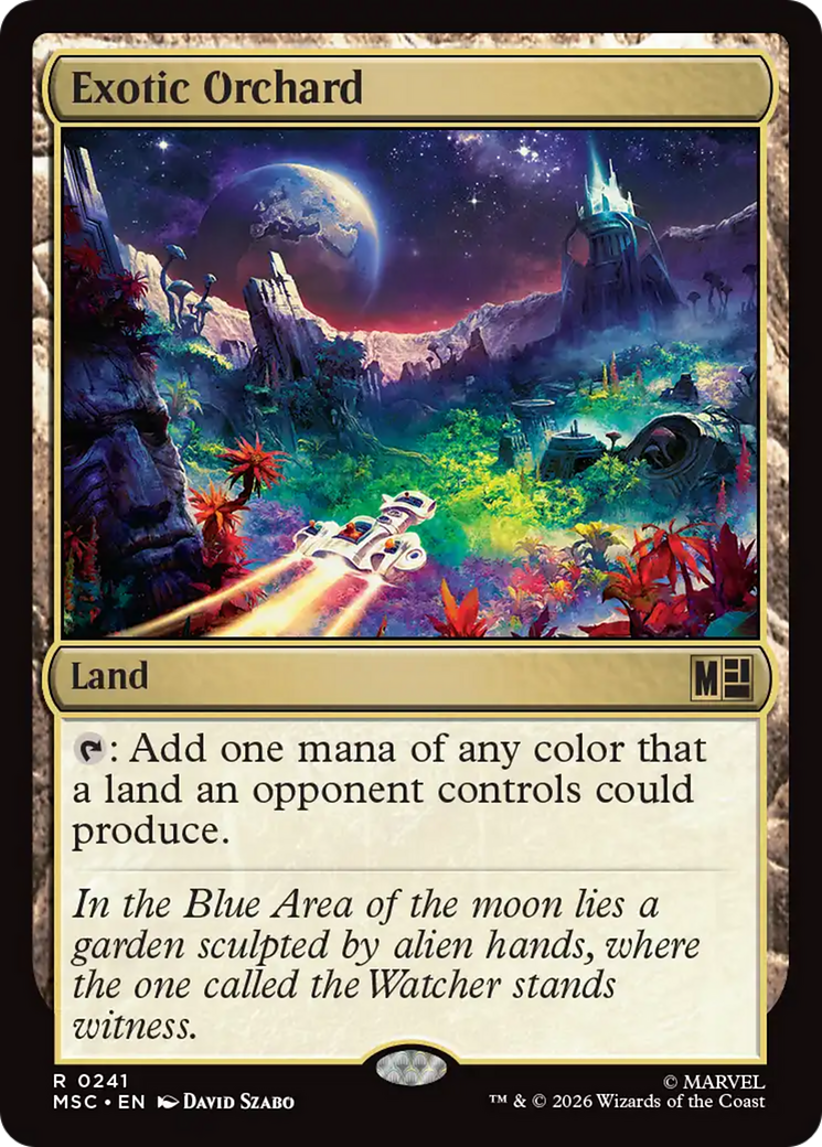 Exotic Orchard [Marvel Super Heroes Commander] | Gear Gaming Bentonville