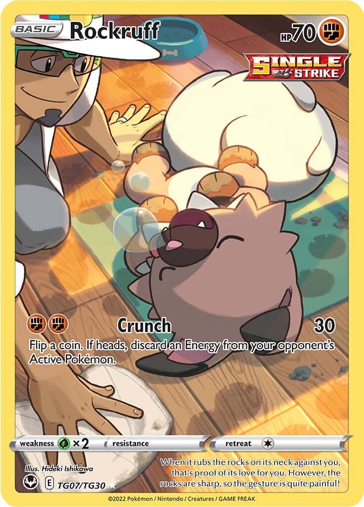 Rockruff (TG07/TG30) [Sword & Shield: Silver Tempest] | Gear Gaming Bentonville