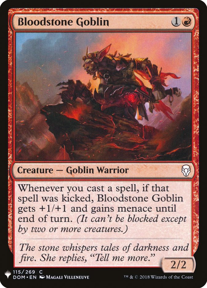 Bloodstone Goblin [Mystery Booster] | Gear Gaming Bentonville