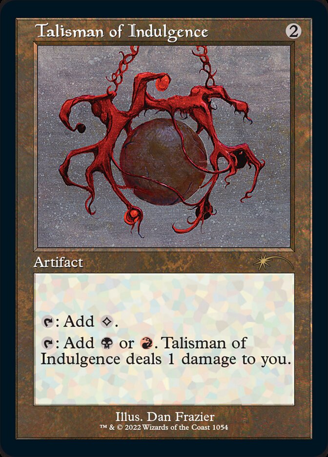 Talisman of Indulgence (Foil Etched) [Secret Lair Drop Series] | Gear Gaming Bentonville