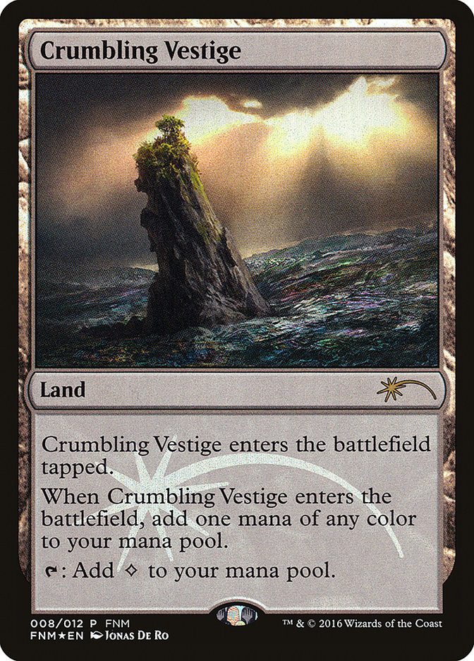 Crumbling Vestige [Friday Night Magic 2016] | Gear Gaming Bentonville