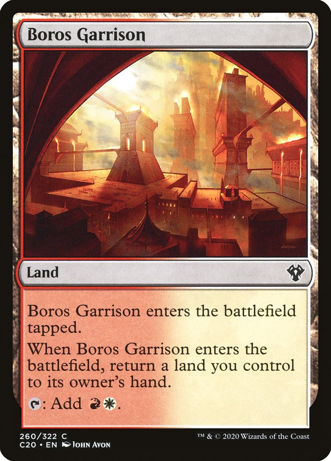 Boros Garrison [Commander 2020] | Gear Gaming Bentonville
