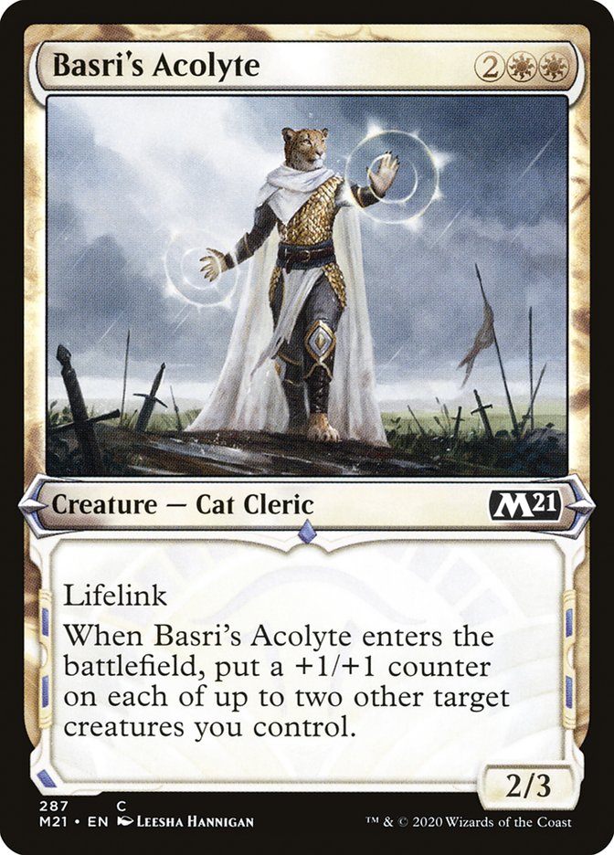 Basri's Acolyte (Showcase) [Core Set 2021] | Gear Gaming Bentonville