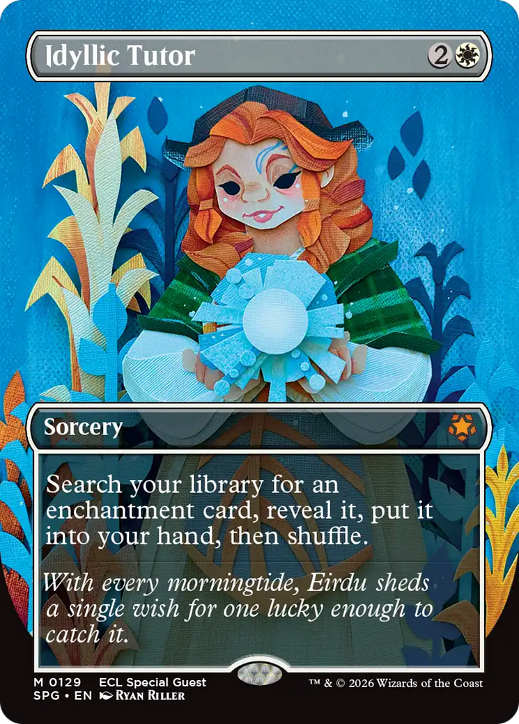 Idyllic Tutor (Borderless) [Lorwyn Eclipsed Special Guests] | Gear Gaming Bentonville