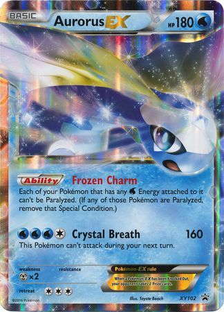 Aurorus EX (XY102) (Jumbo Card) [XY: Black Star Promos] | Gear Gaming Bentonville