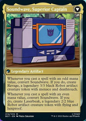 Soundwave, Sonic Spy // Soundwave, Superior Captain [Transformers] | Gear Gaming Bentonville