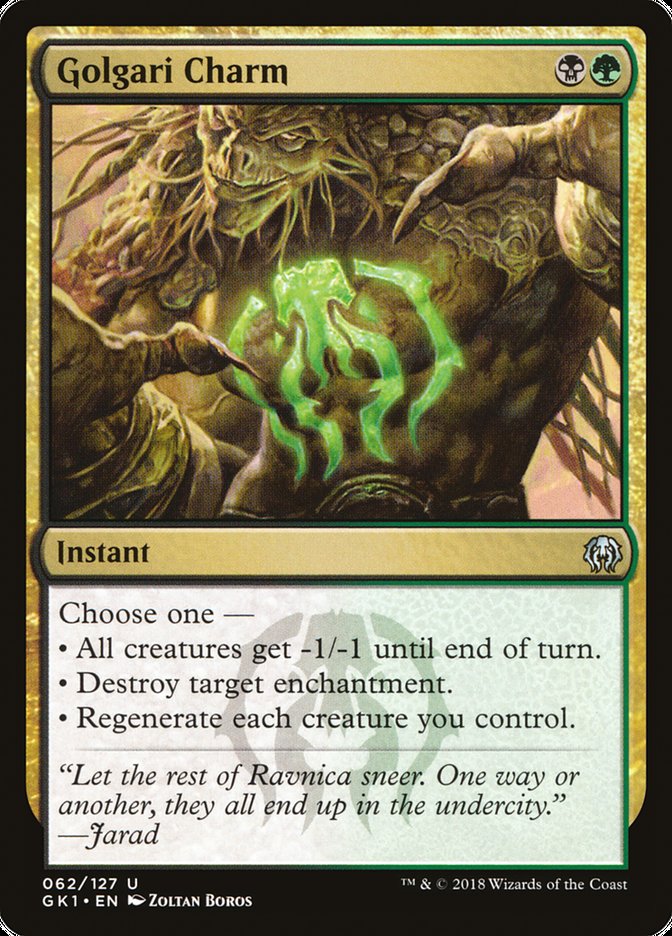 Golgari Charm [Guilds of Ravnica Guild Kit] | Gear Gaming Bentonville