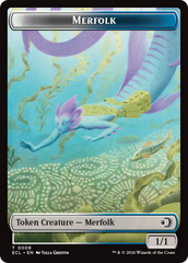 Shapeshifter // Merfolk Double-Sided Token [Lorwyn Eclipsed Tokens] | Gear Gaming Bentonville