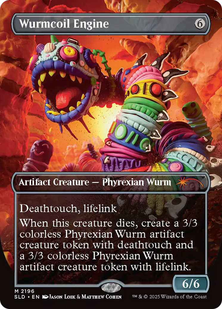 Wurmcoil Engine (2196) (Rainbow Foil) [Secret Lair Drop Series] | Gear Gaming Bentonville
