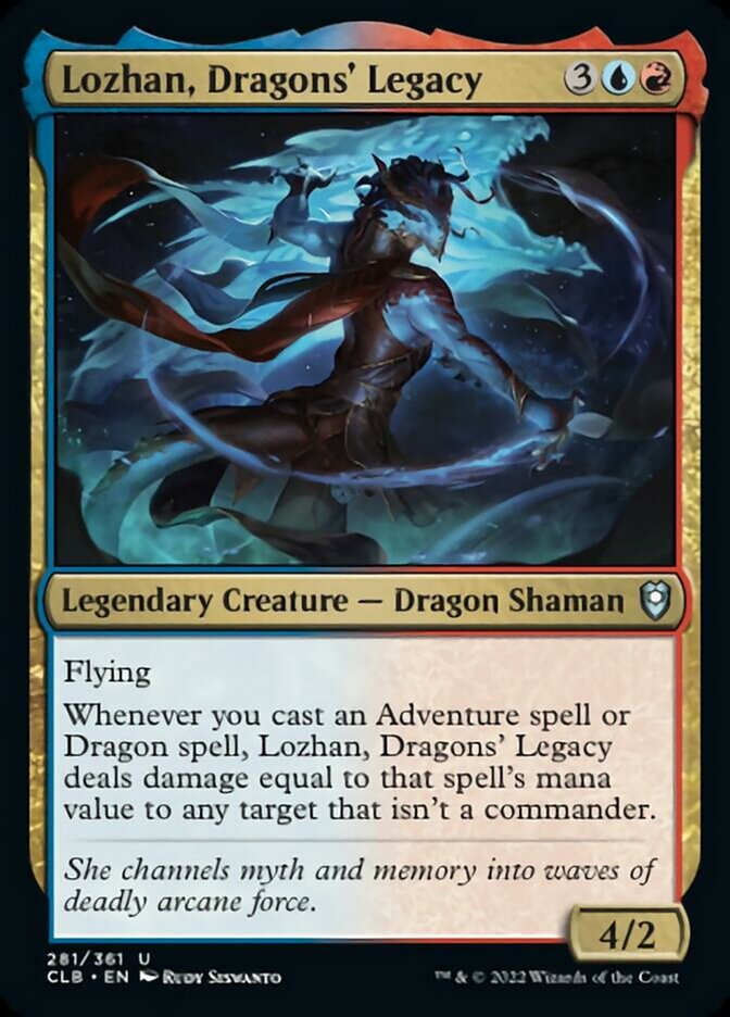 Lozhan, Dragons' Legacy [Commander Legends: Battle for Baldur's Gate] | Gear Gaming Bentonville