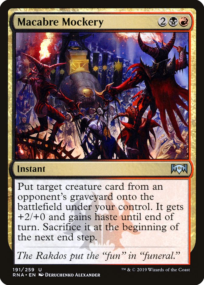Macabre Mockery [Ravnica Allegiance] | Gear Gaming Bentonville