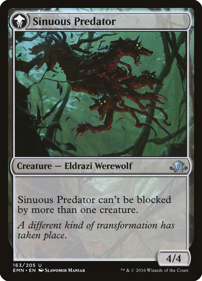 Kessig Prowler // Sinuous Predator [Eldritch Moon] | Gear Gaming Bentonville
