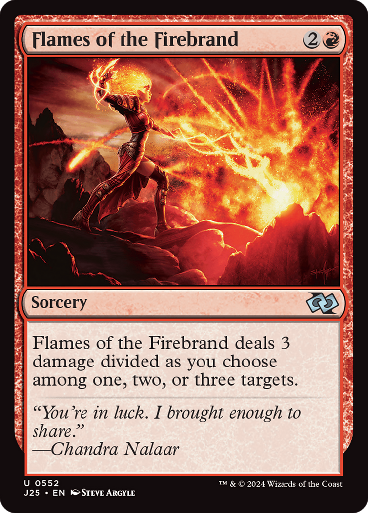 Flames of the Firebrand [Foundations Jumpstart] | Gear Gaming Bentonville