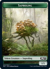 Saproling // Zombie Double-Sided Token [Core Set 2021 Tokens] | Gear Gaming Bentonville