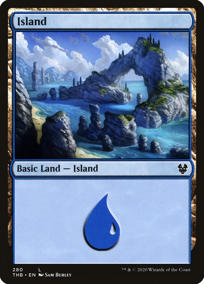 Island (280) [Theros Beyond Death] | Gear Gaming Bentonville